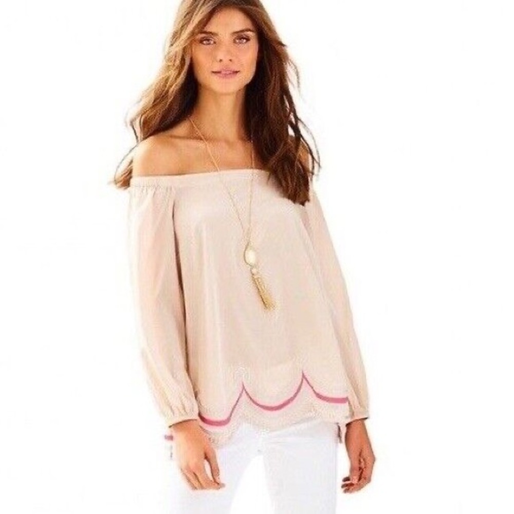 LILLY PULITZER silk blouse
